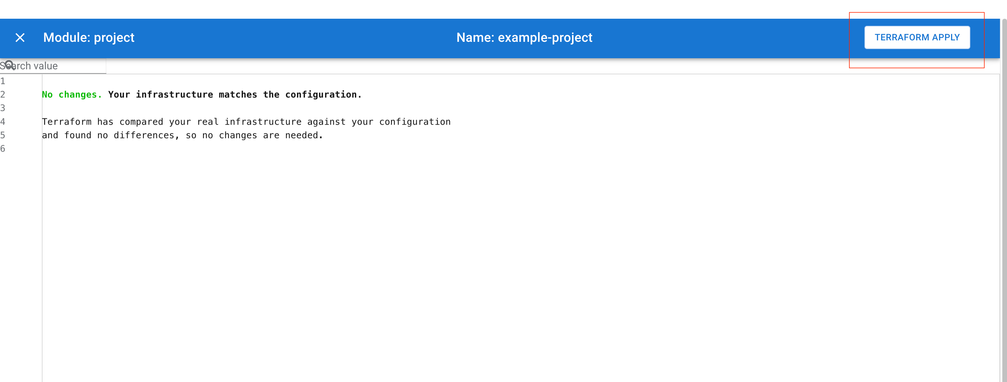 Example Terraform Apply
